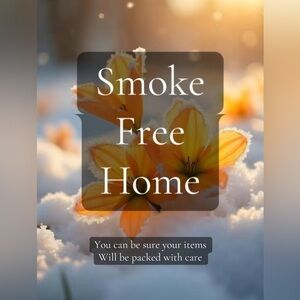 All of my preloved items are from smoke-free home